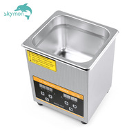 Nettoyeur à ultrasons Skymen ODM 2L pour outils à ongles, commande en gros, petit nettoyeur à ultrasons numérique pour bijoux, injecteurs métalliques à tête imprimée