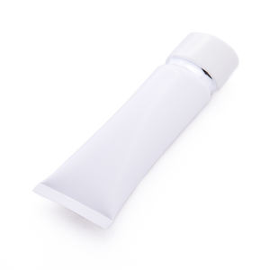 حاوية بيضاء مخصصة للعناية بالبشرة كريم كريم اليد أنبوب ضغط لتعبئة مستحضرات التجميل - Product Image 3