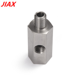 Adaptador Hidráulico en T Jiax M10X1.5 a 18NPT de Acero Inoxidable para Línea de Suministro de Turbocompresor de Coche - Product Image 1