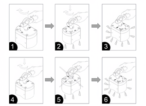 Imán de Encendido/Apagado Permanente Multiusos de 25 kg a 300 kg, Compuesto de Neodimio para Uso <span class=keywords><strong>Industrial</strong></span> - Product Image 6