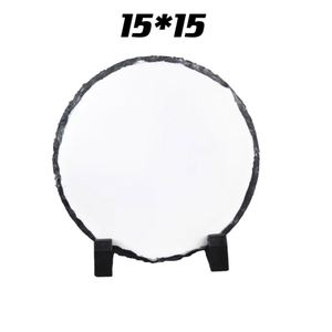 Stock entrepôt USA – Plaques de souvenirs en ardoise pour sublimation 6x6 et 8x8 pouces – Vente en gros - Product Image 2