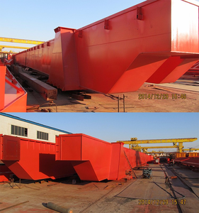 Pont roulant à double poutre de grande capacité avec treuil ouvert, 50 tonnes, 100 tonnes, 200 tonnes - Product Image 3
