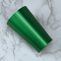 Mug à bière personnalisé en aluminium RollRim, couleur changeante à froid, avec impression de logo, vente en gros transfrontalière