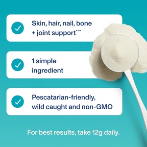 ผงคอลลาเจนเปปไทด์ทางทะเลแบบ OEM/ODM ที่ปรับแต่งได้สำหรับผิว ผม เล็บ และข้อต่อ - ผงคอลลาเจนไฮโดรไลซ์ - Product Image 3