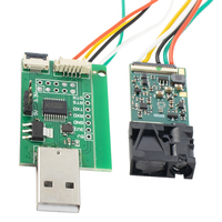10m Mini capteur de Distance Laser analogique protocole RS232 capteurs de mesure de Distance à ultrasons Module de Distance Laser 10Hz
