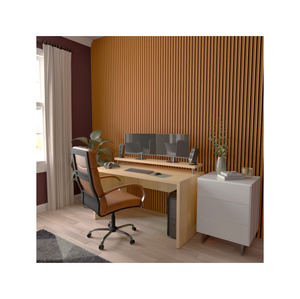 Panel Acústico de Pared con Diseño Nuevo de Fábrica, con Cancelación de Ruido Acústico, para Dormitorio, Sala de Estar, Paneles Acústicos de MDF - Product Image 1