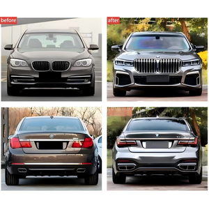 Neu für 09-15 BMW 7er Serie F02 Front- und Heckstoßstangen-Upgrade G11/G12 LCI M760 Schraubbare Universelle Passform 1 Jahr Garantie - Product Image 2