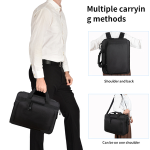Elegante bolso para ordenador portátil maletín 17,3 funda para ordenador portátil para hombres bolso de hombro de oficina para el trabajo viaje de negocios Cconvertive mochila para ordenador portátil - Product Image 6