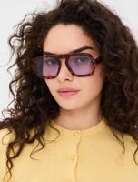 Lunettes de soleil classiques vintage à prix d'usine, monture PC, unisexe, vente en gros, logo personnalisé, lunettes de soleil en plastique pour femmes