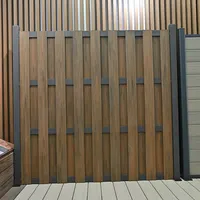Fendas de alta qualidade para terraces/varanda cerca wpc/madeira plástico composto jardim