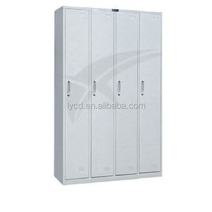Meubles de rangement fonctionnels Armoire de rangement en acier à 4 portes Vêtements suspendus/<span class=keywords><strong>Casier</strong></span> en acier pour vêtements de sport - Product Image 3