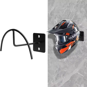 Evrensel duvara monte Metal şapka rafı ağır destek kask vitrin rafı şapka ev dekor koridor vitrin rafı - Product Image 3