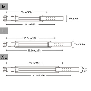2025 nuevo diseño de nailon reflectante grueso suave acolchado Collar de entrenamiento para perros grandes Super ancho Pit Bull Dog Collar - Product Image 5