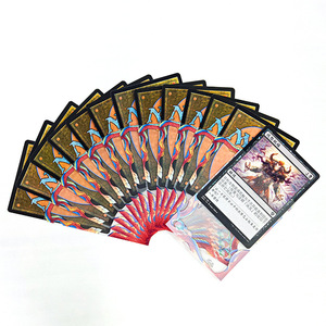 ซองใส่การ์ดตัวอักษร ygo แบบกำหนดเองได้จากโรงงานขอบพีพีพีที่มีตราประทับด้วยความร้อนพิมพ์ขนาด66*91มม. 64*89มม. - Product Image 3
