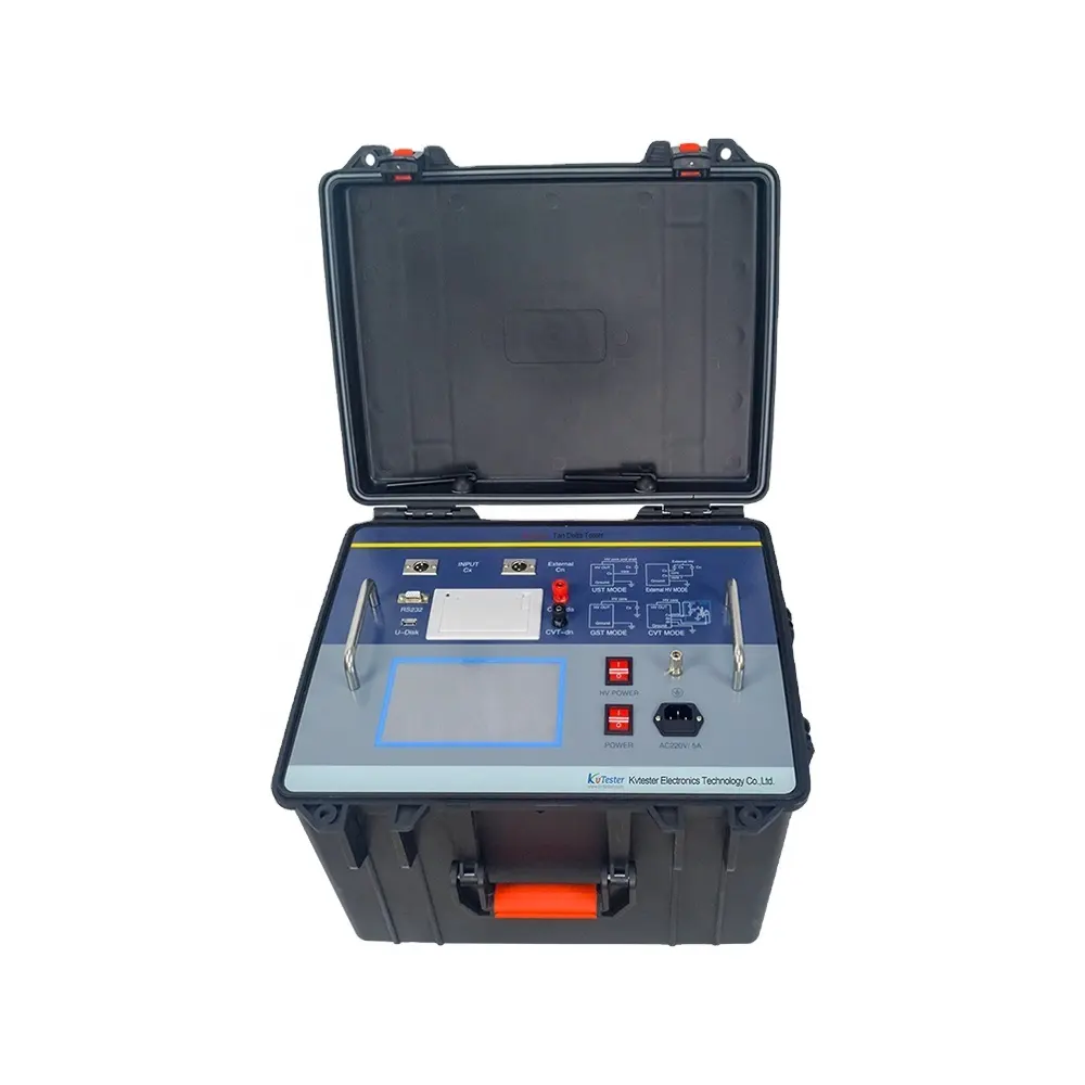 10 kV 12kV Automatic Capacitance and dissipation factor tester Transformer Dielectric Loss tester Tan Delta Tester