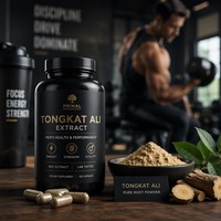 Чистый экстракт Тонгкат Али (Eurycoma Longifolia) 100% с 10% содержанием эурикоманона для поддержки мужской жизненной силы и выносливости мышц