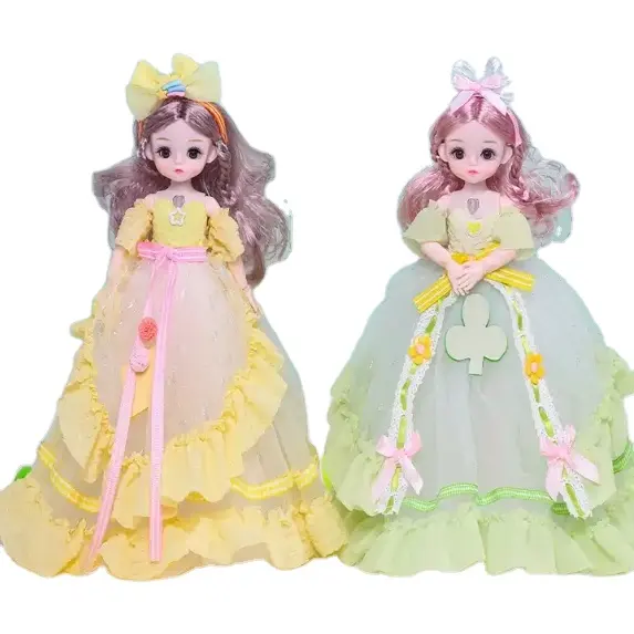 Cartoon Spielzeug 5 bis 7 Jahre Großhandel 32 Cm Musical Gaze Kleid Puppe Yade Puppe Mädchen Geburtstags geschenk Kinder Spielzeug