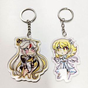 Llavero acrílico personalizado con logo impreso, llavero en blanco y colgante para colección de llaveros de cristal, MOQ bajo - Product Image 1