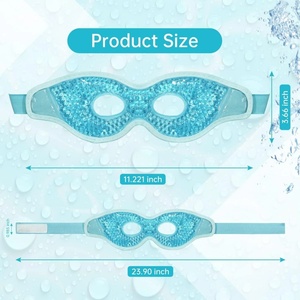 Moda ojeras ojos reutilizables cuentas <span class=keywords><strong>de</strong></span> <span class=keywords><strong>Gel</strong></span> refrescante máscara <span class=keywords><strong>de</strong></span> ojos hidratante personalizado caliente y frío máscara <span class=keywords><strong>de</strong></span> ojos refrescante - Product Image 2