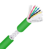 Kabel data berpelindung fleksibel tinggi 2/4/6 kabel inti SOUPLE 4*0.5 kabel data CF211-PUR chainflex PUR