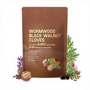 Cápsulas de Absorción Lenta de Ajenjo, Nuez Negra <span class=keywords><strong>y</strong></span> Clavo, Suplemento Herbal para el Apoyo Inmunológico para Adultos - Product Image 3