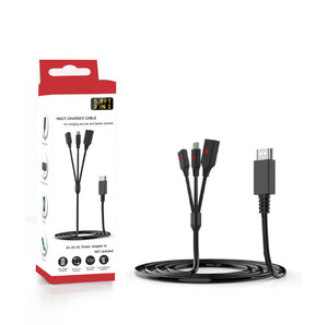 JYS NS-190 3 in 1 <span class=keywords><strong>USB</strong></span> Multi <span class=keywords><strong>cavo</strong></span> di ricarica per <span class=keywords><strong>Switch</strong></span>/<span class=keywords><strong>Switch</strong></span> Lite/<span class=keywords><strong>Switch</strong></span> OLED e joypad per <span class=keywords><strong>Nintendo</strong></span> <span class=keywords><strong>Switch</strong></span> Gamepad - Product Image 6