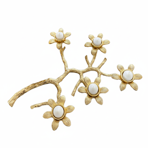 Dernière branche d'arbre fleur bougeoir - Product Image 1
