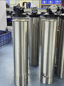 Filtre à eau à ultrafiltration (UF) pour toute la maison, 5000 L/H, avec boîtier en acier inoxydable pour extérieur, membrane UF et tête de valve à rétrolavage - Product Image 3