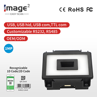 Lecteur de codes QR longue portée EM100L avec interface USB et COM, scanner automatique de codes-barres sur écran pour borne de stationnement en libre-service