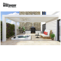 Prix de gros Pergola à persiennes en aluminium Prix Patio étanche Bioclimatica Pergola à persienne en aluminium Kit de toit à persiennes motorisées