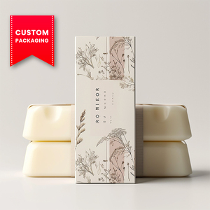 Ensemble complet personnalisable de boîte à savon de qualité supérieure OEM en papier pour cosmétiques pour emballage de cadeaux - Product Image 1