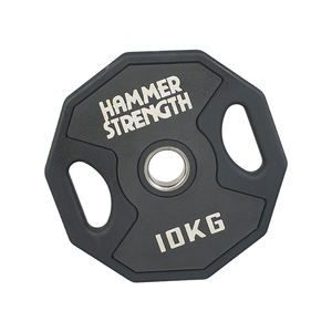 Plaques de poids de gym en fonte revêtues de PU durables pour l'entraînement en force, design lisse et équilibré, utilisation à domicile et en salle de sport commerciale - Product Image 1