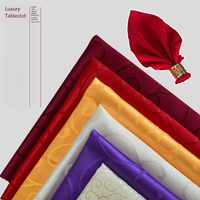 Serviette en tissu Serviette en tissu unie Couleur unie Design simple Décoration de fête de mariage Restaurant Hôtel Décoration de table à domicile Serviette