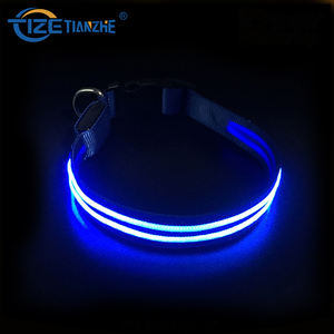 Glow In The Dark Kragen Haustier Liefert Led Hund Kragen Leinen Licht Hund Halsbänder Led - Product Image 3