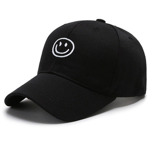 Gran oferta Gorras Unisex puertos negros sombreros curvos de verano con logotipo bordado gorra de béisbol de ala corta personalizada - Product Image 1