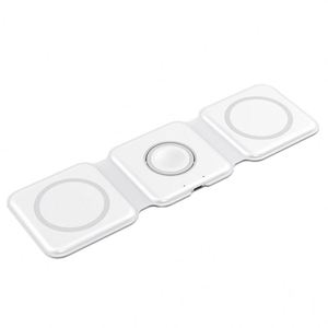 Factory Price 15W Foldable Charging Station 3 in 1 for airpods <b>Wireless</b> Desktop Charging for IPhone14 13 Magnetic Charger - Product Image 2