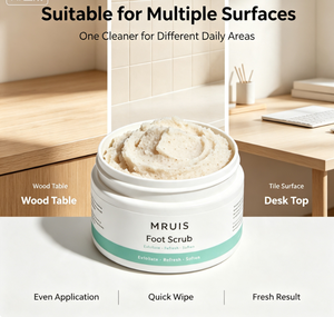 Exfoliante <span class=keywords><strong>para</strong></span> <span class=keywords><strong>Pies</strong></span> MRUIS, Elimina la Piel Muerta, Suaviza los Talones Ásperos, Fórmula Natural con Gránulos Vegetales, Cuidado de los <span class=keywords><strong>Pies</strong></span>, <span class=keywords><strong>Pies</strong></span> Secos y Agrietados, Spa Diario en Casa - Product Image 4