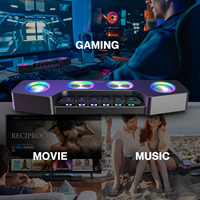 FIFINE A16 Haut-parleur de haute qualité à gamme complète Haut-parleur BT pour ordinateur PC Haut-parleur de jeu RGB
