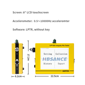 Good Seller LPT Sonic Echo Foundation Low Strain Pile <strong>Tests</strong> Impact Equipment <strong>Concrete</strong> Integrity Tester - Product Image 5