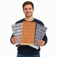 Panneaux décoratifs en polyuréthane, panneaux d'isolation thermique, système d'isolation des murs extérieurs en EPS, texture imitation bois, pour ascenseurs