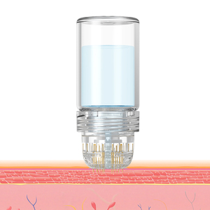 Ampolla de Suero para Microneedling de 5ml con Aguja de Titanio Dorado Hydra de 20 Puntas, Derma Stamp <span class=keywords><strong>Facial</strong></span>, Rejuvenecimiento de la Piel, Crecimiento del Cabello, <span class=keywords><strong>Dermapen</strong></span> - Product Image 3