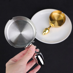 Plug anal en métal couleur or, jouet de stimulation pour adultes, pour usage intime - Product Image 1