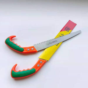 Scie à main Dezhizhu 270 mm en acier à haute teneur en carbone avec poignée ergonomique pour l'élagage de jardin et la menuiserie - Product Image 1