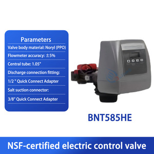 Vanne de filtration et de ramollissement automatique Runxin, unité d'eau multicanal de type temps-courant - Product Image 3