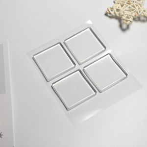 4 pièces/ensemble Transparent Anti Vibration absorbant les chocs tapis Machine à laver réduction du bruit Silicone antidérapant résistance à la chaleur - Product Image 2