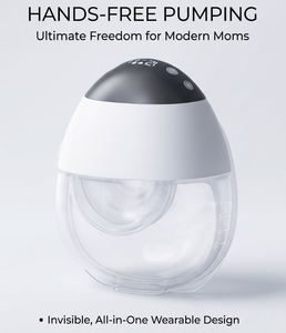 Pompe à lait mains libres CITICITY réglable en 3 modes, équipement d'allaitement portable rechargeable ultra silencieux - Product Image 6