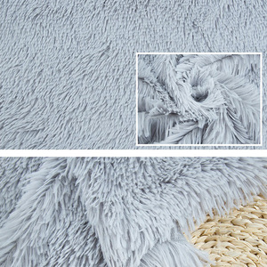 Bán Buôn PV Vải Sang Trọng Polyester Chất Lượng Cao Dài Đống Siêu Mềm Cho DIY Handmade Quần Áo Gối Đồ Chơi Chăn 2024 Mới - Product Image 5