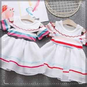 Vestidos Maxi a Rayas para Niñas, Modelos Europeos de Productos para Bebés, para Venta al por Menor, de Fábricas de Confección de Ropa - Product Image 6