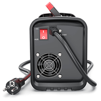 VECTOR Machine à souder portable sans gaz, flux continu MIG TIG MMA, soudeuse AC 230V avec casque de soudage pour acier inoxydable MIG160