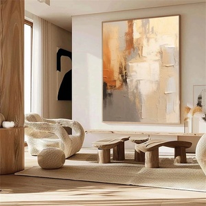 Arte della parete della tela astratta fatta a mano 3D Texture dipinti ad olio <span class=keywords><strong>elegante</strong></span> <span class=keywords><strong>arredamento</strong></span> <span class=keywords><strong>moderno</strong></span> per l'home office hotel - Product Image 3